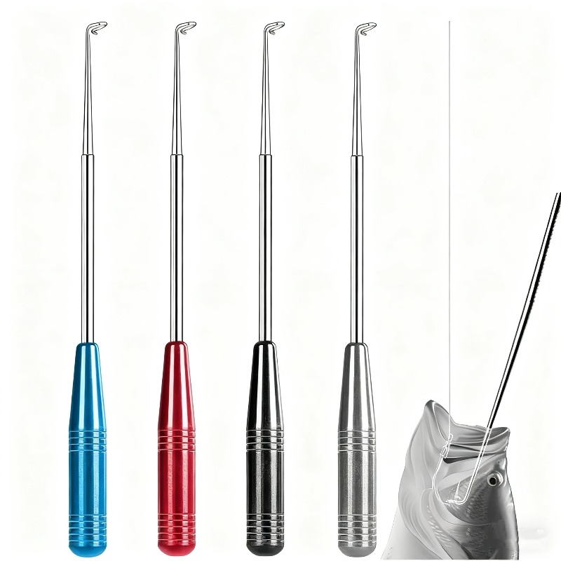 Fishing Hook Sharpener - Roestvrijstalen vishaakverwijderaar, extractor, snelle ontkoppeling, draagbaar