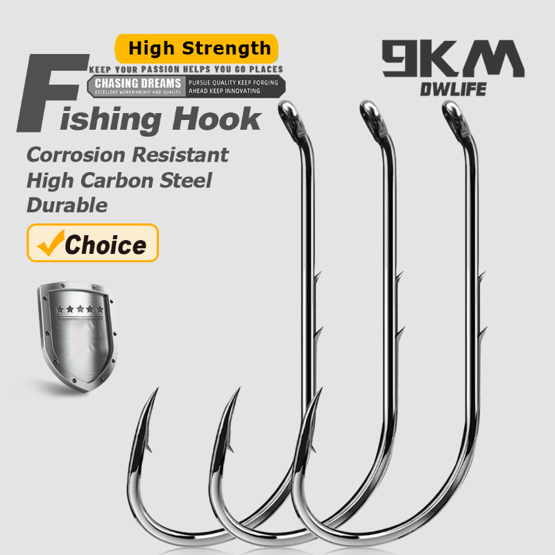 Fishing Hook Stainless Steel - 9KM Baitholder Vishaken 50 ~ 200