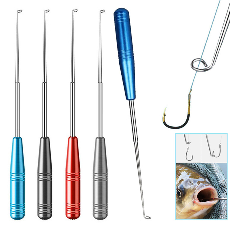 Fishing Hook Sharpener - Roestvrijstalen veiligheidstrekker Vishaak Ontkoppelaar Remover Snelle