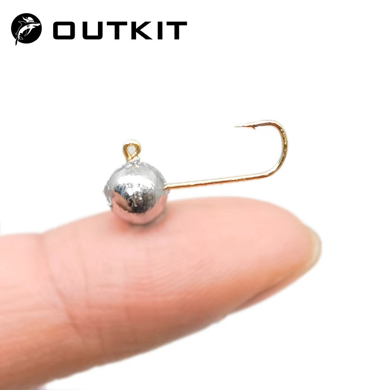 OUTKIT 10 stks Mini Jig Hoofd  - Fishing Hook Barbless recensie en prijs