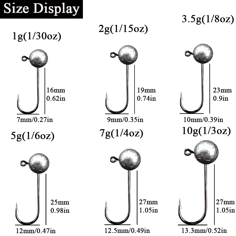 10 stks/partij Jig Head Vishaa - Fishing Hook Barbless recensie en prijs