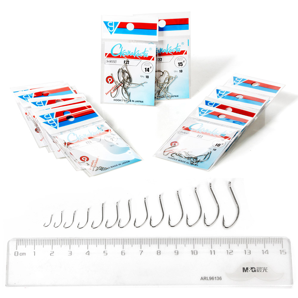 Ckamakastu F22 Wit Zoutwater A - Fishing Hook Barbless recensie en prijs