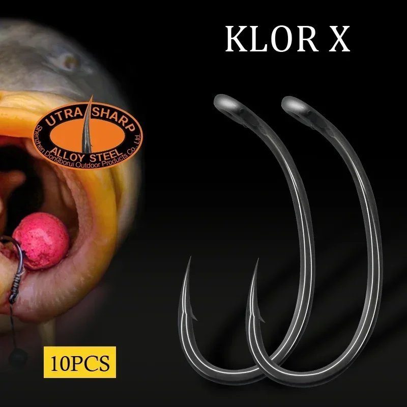 10pcs Karpervissen Haak Geboge - Fishing Hook Barbless recensie en prijs