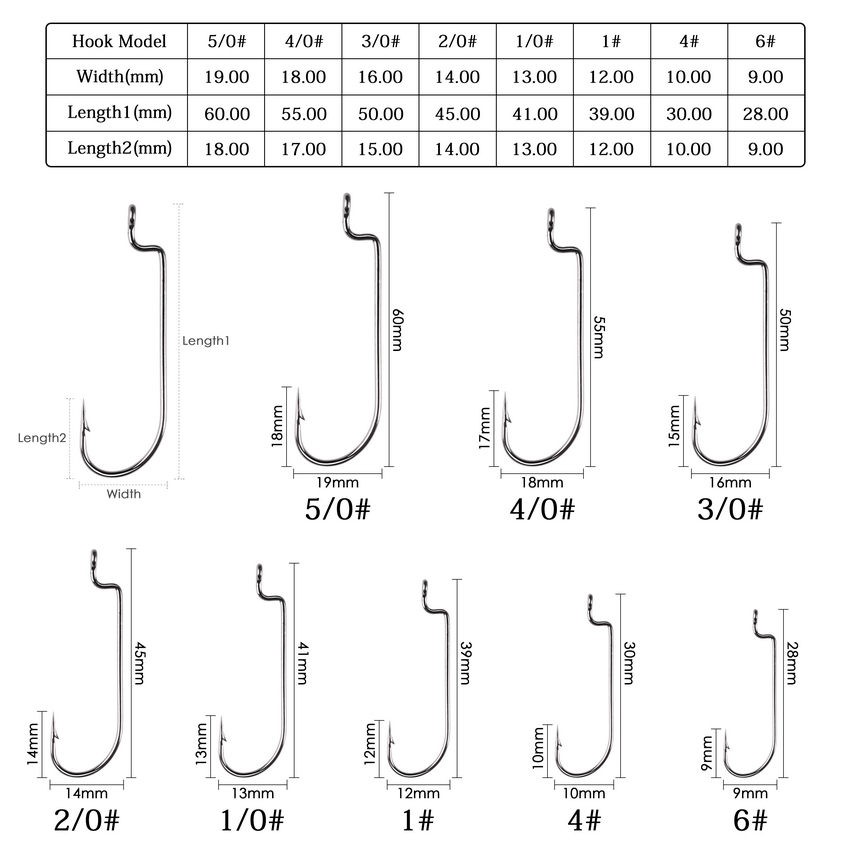 100 stk/partij Vishaken Koolst - Fishing Hook Barbless recensie en prijs