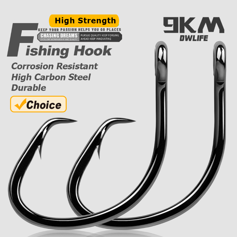 9KM Cirkel Haken 25 ~ 50 Stuks - Fishing Hook Barbless recensie en prijs