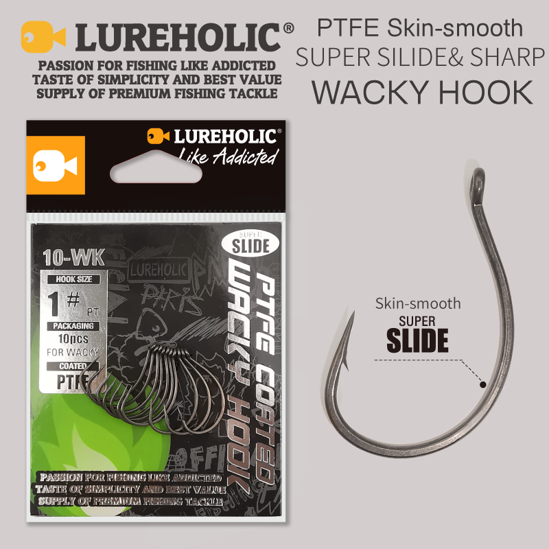 LUREHOLIC PTFE Super Slide Wac - Fishing Hook Barbless recensie en prijs