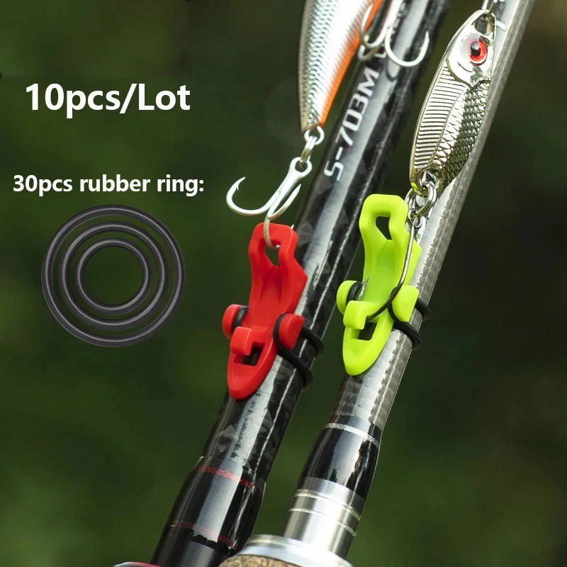 10 stks Hengel Pole Hook Keepe - Fishing Hook Jig recensie en prijs