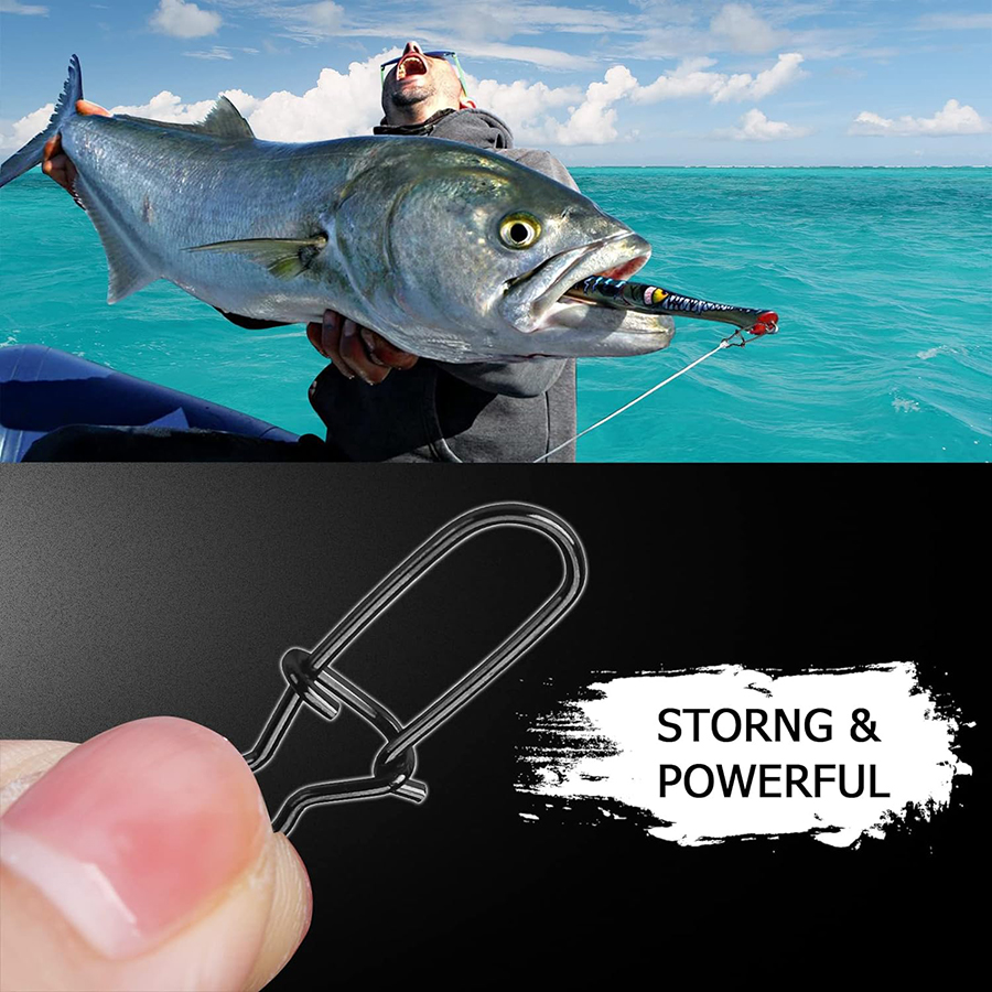 50 Stuks Crankbait Snaps Rvs D - Fishing Hook Stainless Steel recensie en prijs