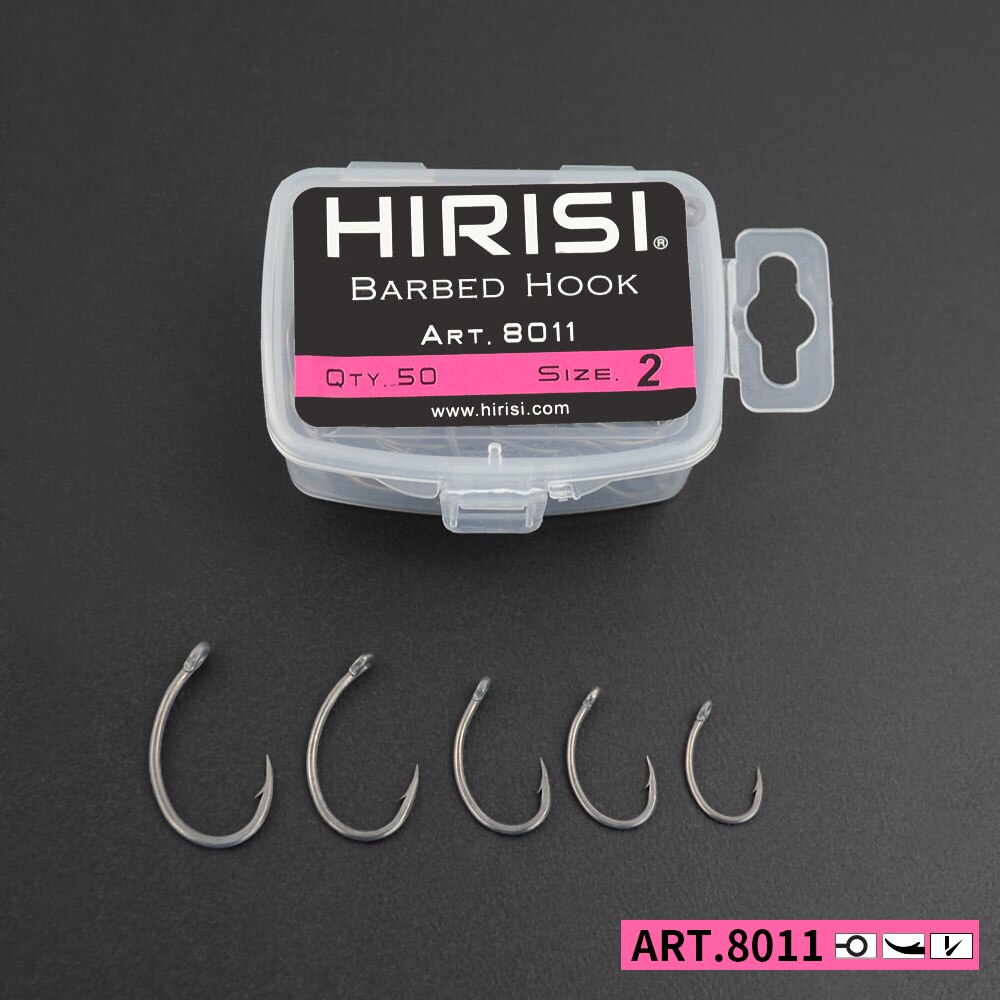 Hirisi Karpervissen Haken 50 s - Fishing Hook Barbless recensie en prijs